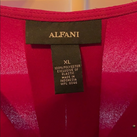 Women’s alfani long sleeved blouse xl extra large - Picture 5 of 7